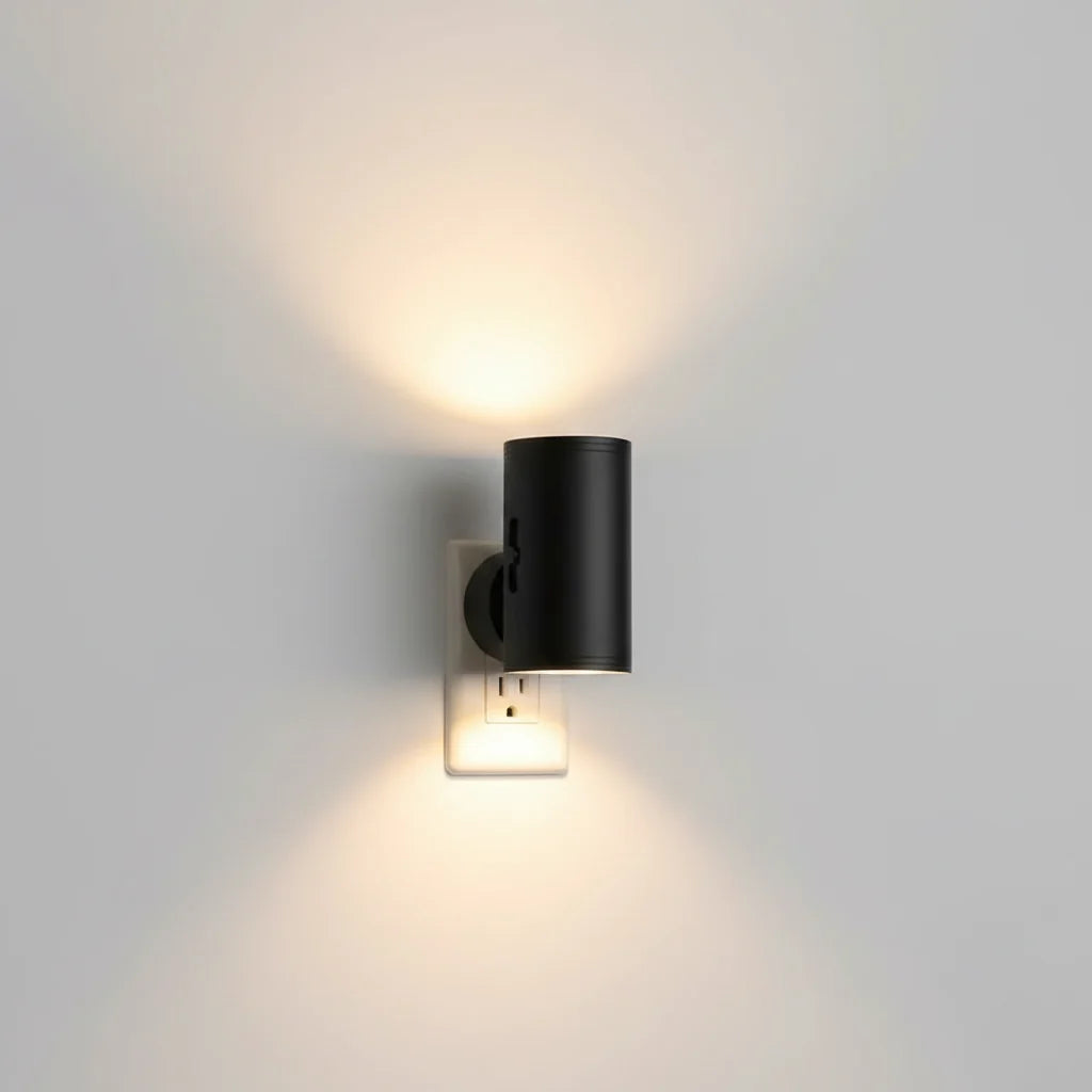 Dimmable LED Night Light with Sensor 1/2/4Pack Plug-In Wall Light for Bedroom