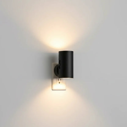 Dimmable LED Night Light with Sensor 1/2/4Pack Plug-In Wall Light for Bedroom