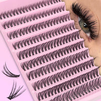 200pcs 30D Cluster False Eyelashes Set | DIY Eyelash Extensions