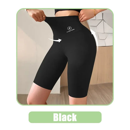 Pantalones Cortos Deportivos de Mujer M-XL Nuevos de Ciclismo Jogging Fitness Cintura Alta Push Up Pantalones Cortos de Gimnasio Mallas Ropa de Yoga