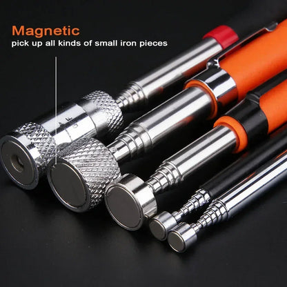 Telescopic Magnetic Pickup Tool | Extendable Magnet Rod for Dropped Screws and Bolts