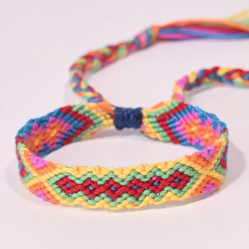 Rope Weave Bohemia Friendship Bracelet | Handmade Summer Beach Jewelry for Women