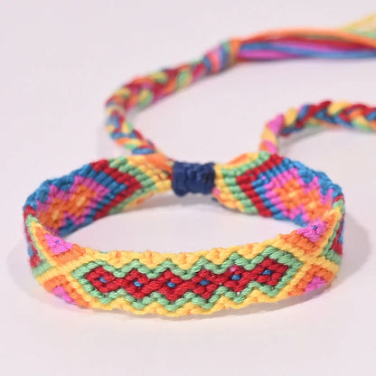 Rope Weave Bohemia Friendship Bracelet | Handmade Summer Beach Jewelry for Women