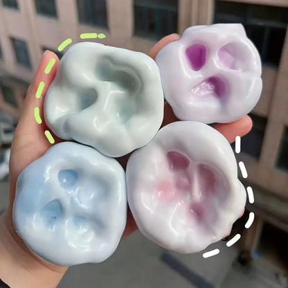 1Pc Squishy Fluid Ice Skin Jelly Ball Squishy