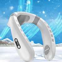 Cooling Neck Fan | Portable Neck Air Conditioner with 3-Speed Settings | Lightweight Design for Instant Heat Relief