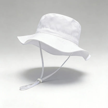 Solid Color Kids Fisherman Hat | Unisex Summer Sun Protection Hat