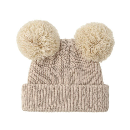 Baby Knotted Turban Hat for Newborns | Pom Pom Cap