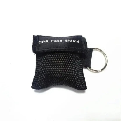 Compact CPR Face Shield Keychain | Portable First Aid Rescue Tool