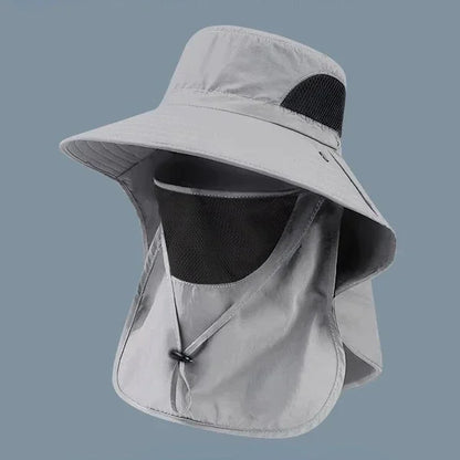 All-Season Outdoor Sun Hat | UV Protection Fishing Cap with Neck Flap