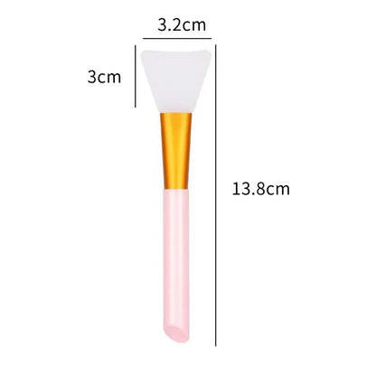 Silicone Facial Mask Brush Set | Mild and Soft Applicator for All Skin Types