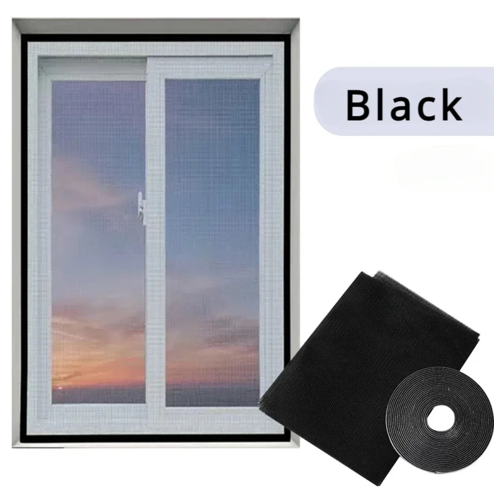 Self-Adhesive Mosquito Net for Windows | DIY Insect Screen Curtain