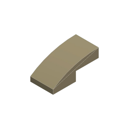 50pcs 11477 Slope Curved 2 x 1 Bricks Bulk | Modular Building Blocks for MOC