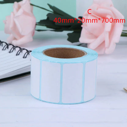700pcs/Roll Adhesive Thermal Labels for Price Labeling | Direct Print