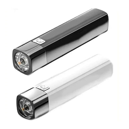 Mini Outdoor Lighting Power Bank Flashlight | 2-in-1 Ultra Bright G3 Tactical LED Flashlight with USB Charging