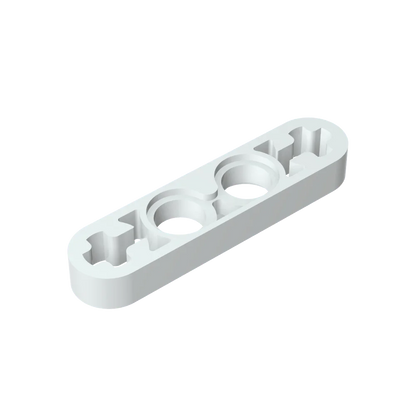 Gobricks GDS-690 Technical Liftarm Thin 1 x 4 with Axle Holes | Compatible Building Block Part 32449