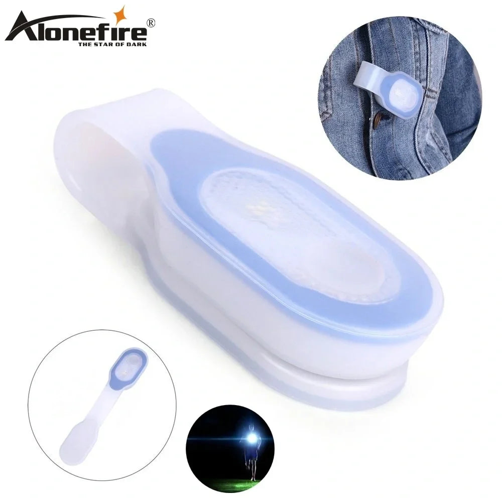 Mini Running Emergency Light | Clip Safety Silicone Outdoor Cycling Lamp