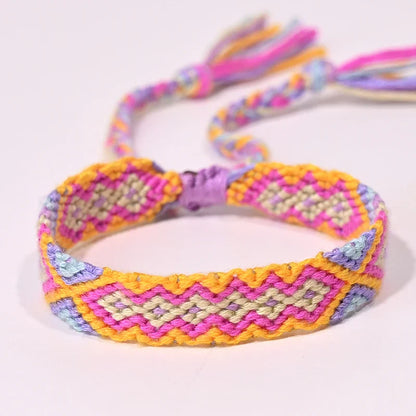 Rope Weave Bohemia Friendship Bracelet | Handmade Summer Beach Jewelry for Women
