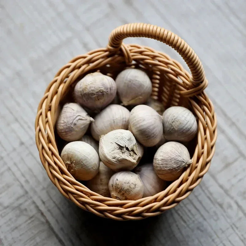 Cesta de pared para verduras, frutas y artículos varios, cesta de almacenamiento tejida, almacenamiento de cocina, decoración del hogar