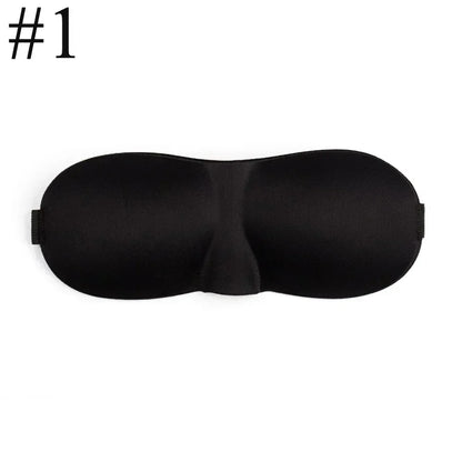 3D Contoured Sleep Mask for Men and Women | Zero Pressure Light Blocking Eye Cover