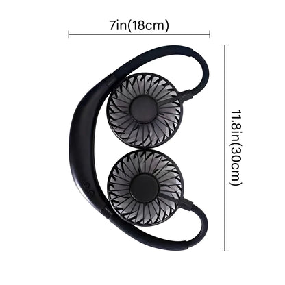 Compact Mini Fan | Portable Battery Operated Hand Held Fan with 3 Speed Settings | Lightweight Cooling Solution for Travel