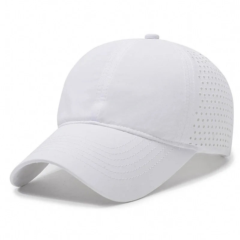 Summer Lightweight Breathable Baseball Cap | Quick-Dry Adjustable Unisex Hat for Hiking and Sun Protection