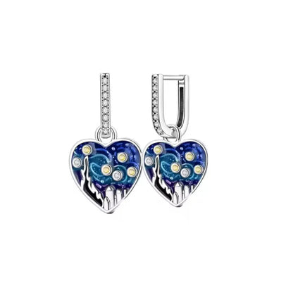 925 Sterling Silver Elephant Cherry Earrings | Sparkling Stud Earrings for Women