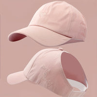 Summer Ponytail Baseball Cap | Breathable Outdoor Sun Hat for Women