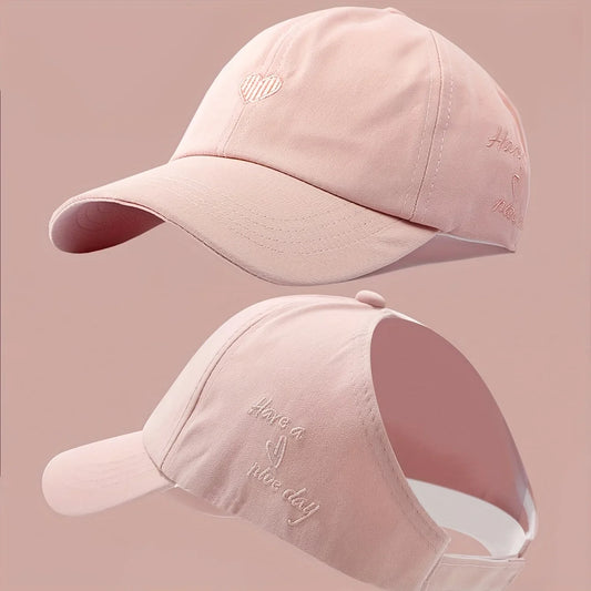 Summer Ponytail Baseball Cap | Breathable Outdoor Sun Hat for Women