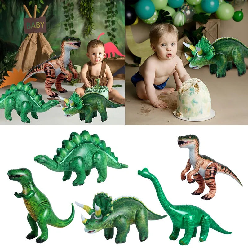 Fondo para fiesta de dinosaurios, decoraciones de fiesta de cumpleaños de dinosaurios para niños, decoración de baby shower para niños, suministros de fiesta de cumpleaños de la selva y safari