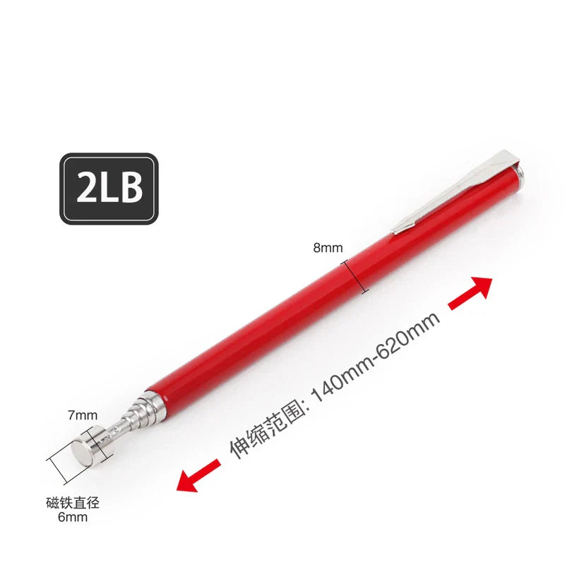 Mini Portable Telescopic Magnet Pen | Extendable Pick Up Tool for Nuts and Bolts