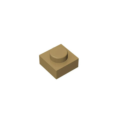 Gobricks GDS-501 Plate 1 x 1 | Compatible Building Block for Creative Builds