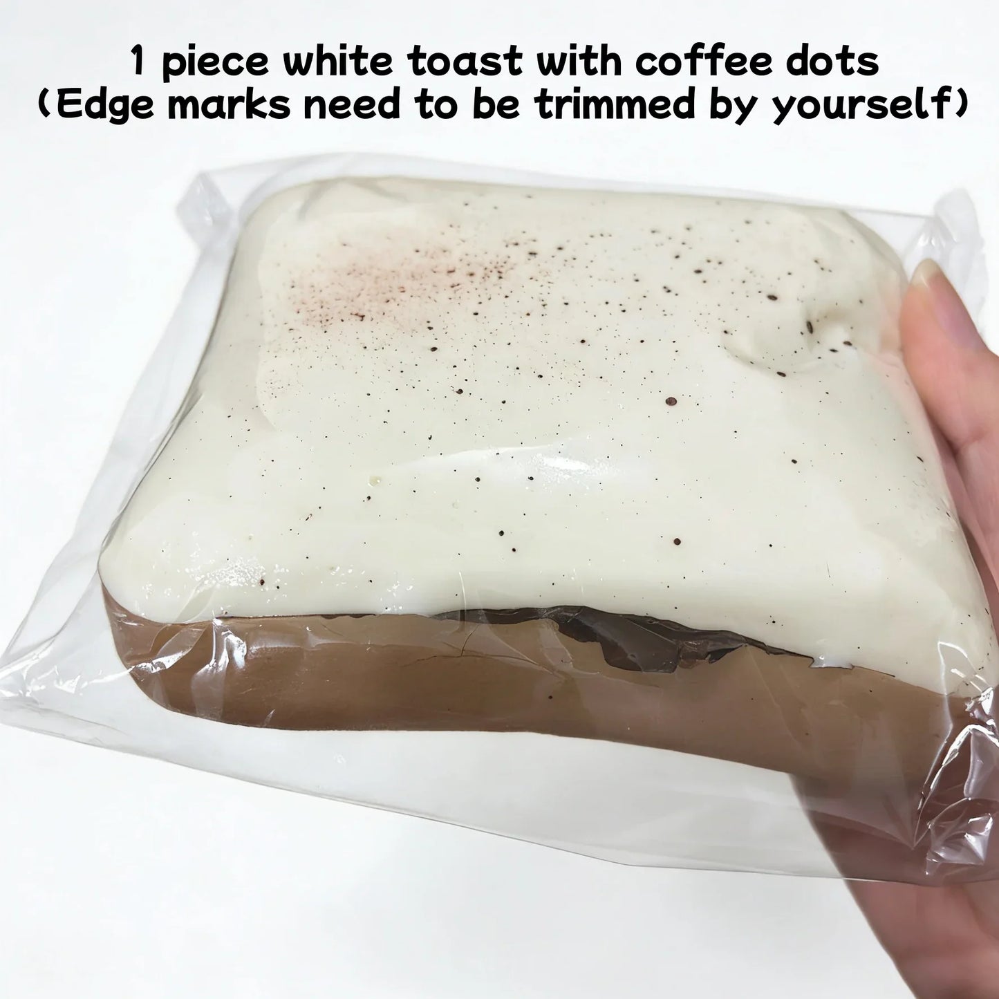 Toast Squeeze Stress Relief Toy | Soft Simulated Bread Fidget Toy