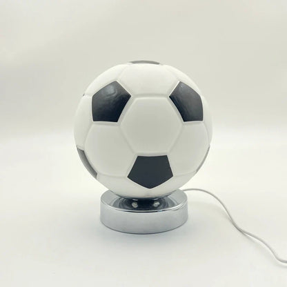 Football Table Lamp LED Desk Light Sports Bedroom Nightstand Home Decor