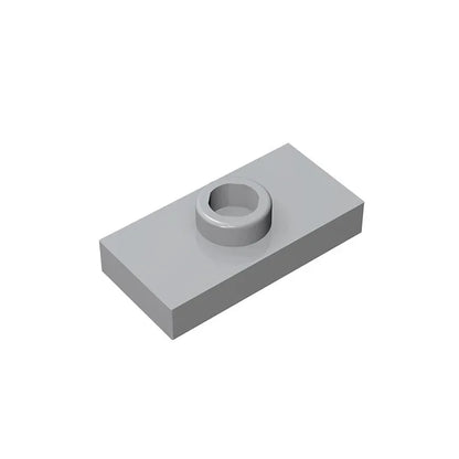 Gobricks PLATE 1X2 W. 1 KNOB | Modified Building Block Compatible with Lego 15573
