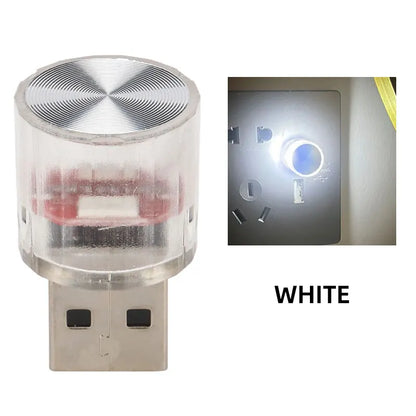 Mini USB RGB Night Light | Interior Ambient LED Decorative Lamp