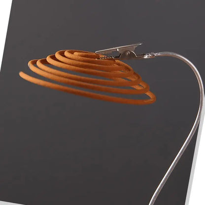 Portable Mosquito Coil Clip Stand | Double Ended Holder for Outdoor Use