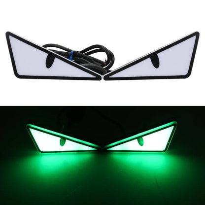 2PCS Car Motorcycle LED Devil Eyes Light | 12V Demon Eyes Decoration Lamp