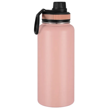 Large Sports Double Wall Stainless Steel Water Bottle | Insulated Thermos Vacuum Flask