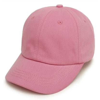 Baby Baseball Cap for Toddler | Low Profile Sun Hat with Adjustable Strap