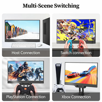 "VEOUT 13.3" Portable Monitor 1080P USB HDMI for Laptop Mac PS5 Xbox Switch"