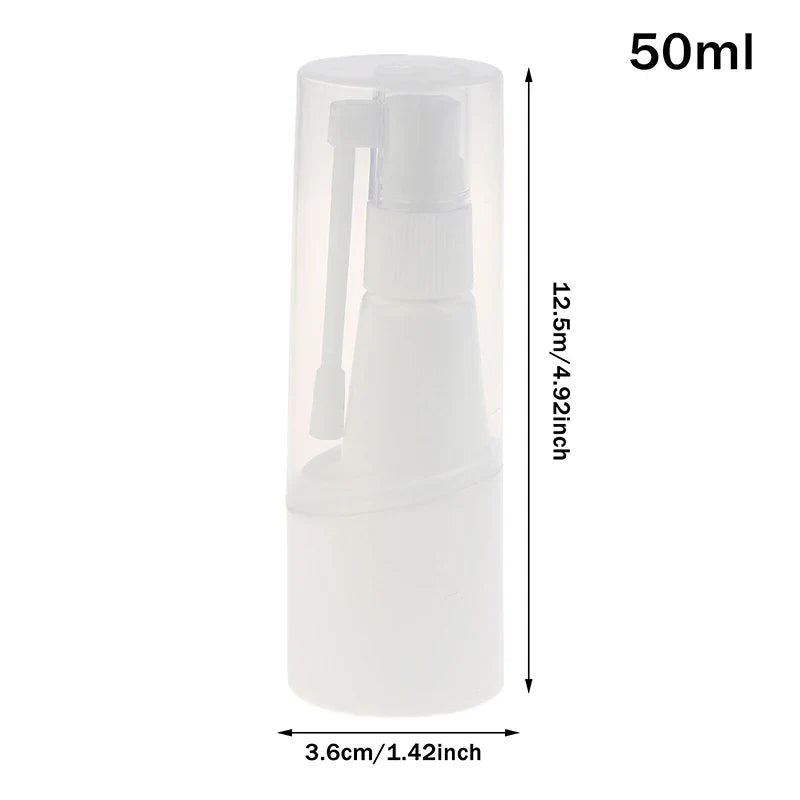 25ml 50ml Refillable Spray Bottle | 360 Rotating Fine Mist Dispenser