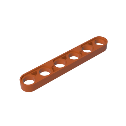 Gobricks GDS-694 Technical Liftarm Thin 1 x 6 | Compatible Building Block Piece