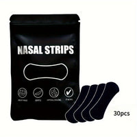 30 Pack Anti Snoring Nose Strips | Nasal Strips for Better Breathing and Restful Sleep
