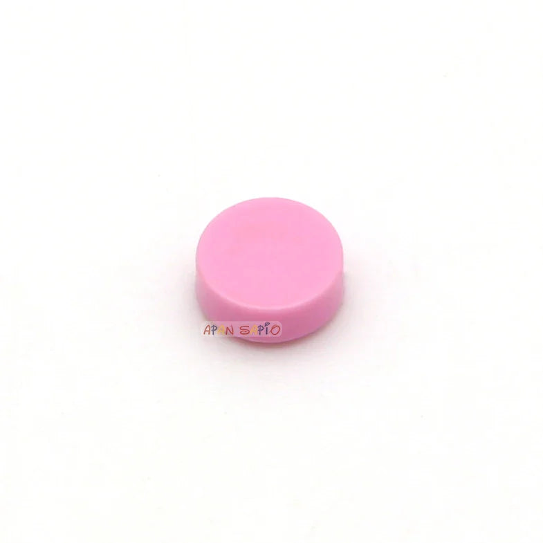 100pcs 1x1 Round Building Blocks Bricks | 33 Color DIY Educational Toy Set