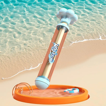 Water Blaster Firework Spray Toy | Large Capacity Pull-Back Splash Gun for Outdoor Fun