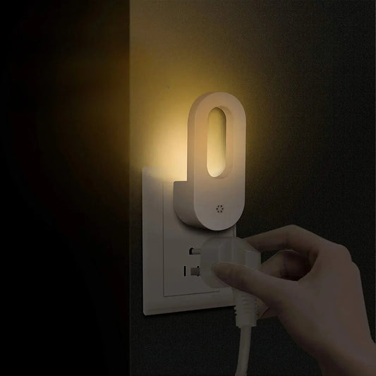 LED Plug Night Light with Twilight Sensor | Energy Saving Wall Socket Lamp
