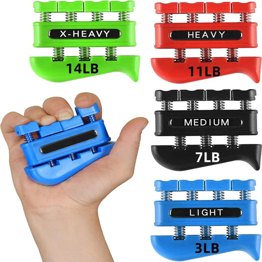 Finger Strengthener Exerciser | Hand Grip Tool for Musicians and Climbers