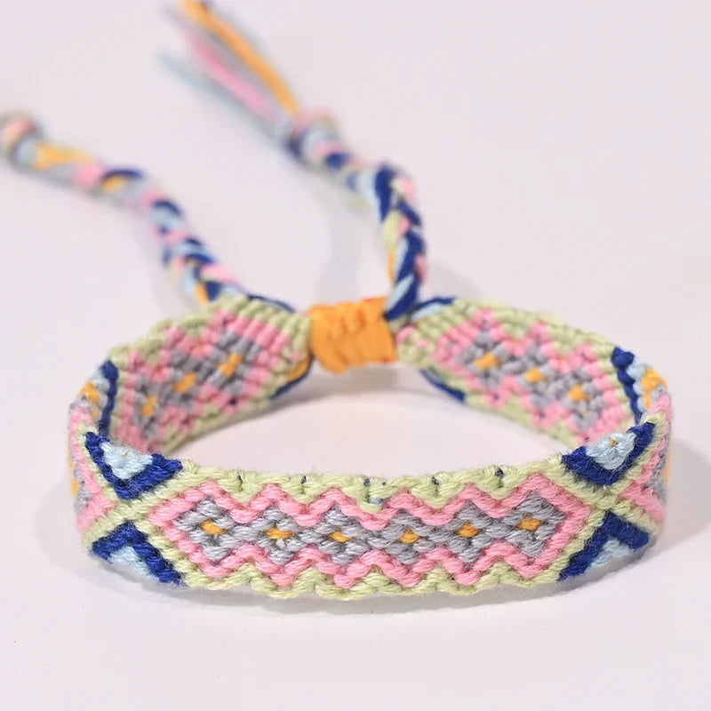 Rope Weave Bohemia Friendship Bracelet | Handmade Summer Beach Jewelry for Women