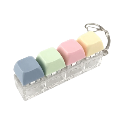 Finger Keyboard Push Pop Game | Stress Relief Desk Toy