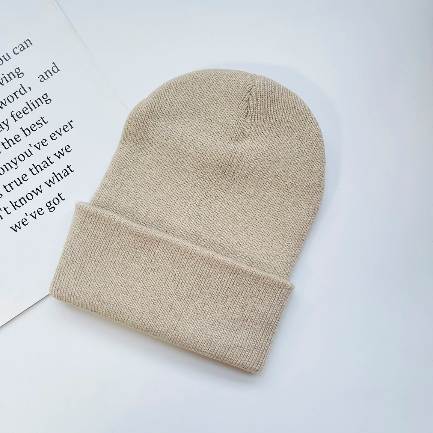 MLFO Colorful Knit Beanie with Ear Flaps | Unisex Winter Hat